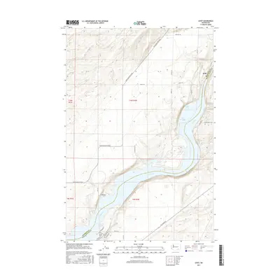 2017 Map of Levey, 2017 Print