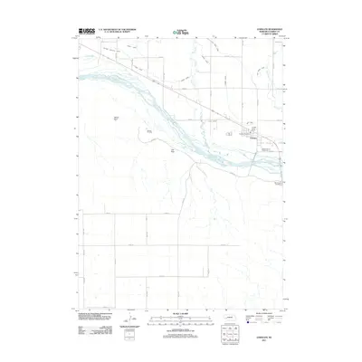 2011 Map of Lewellen, 2011 Print