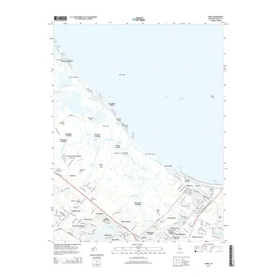 2014 Map of Lewes, 2014 Print