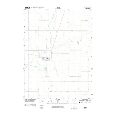2010 Map of Lewis, 2010 Print