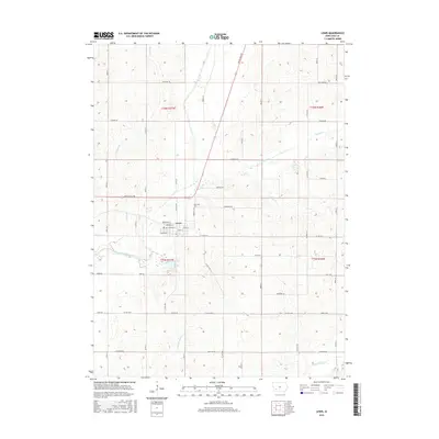 2015 Map of Lewis, 2015 Print