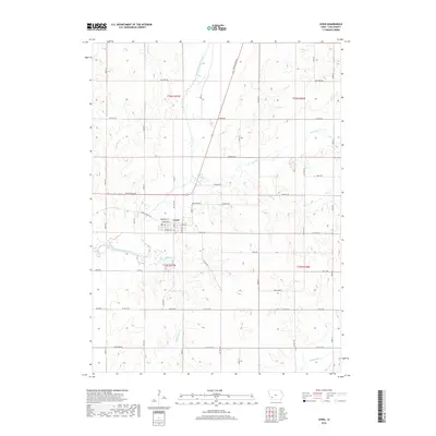 2018 Map of Lewis, 2018 Print