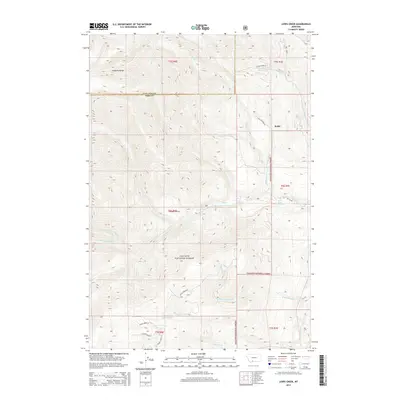 2014 Map of Lewis Creek, 2014 Print