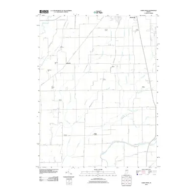 2010 Map of Lewis Creek, 2010 Print
