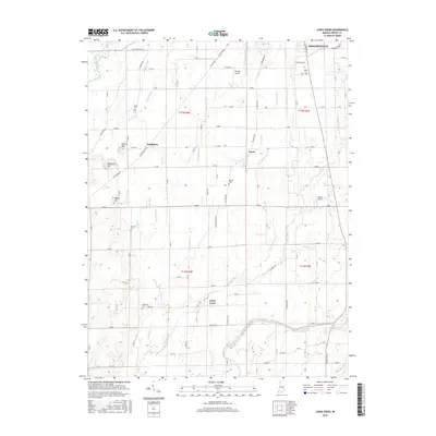 2016 Map of Lewis Creek, 2016 Print