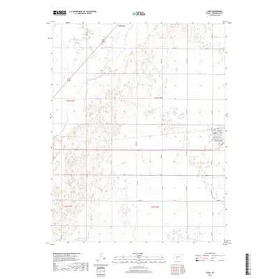 2018 Map of Lewis, 2018 Print