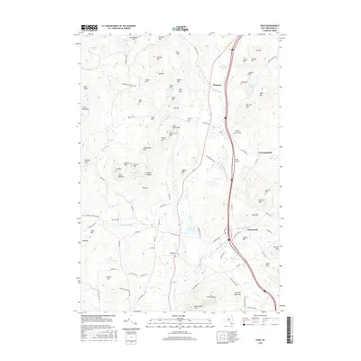 2016 Map of Lewis, 2016 Print