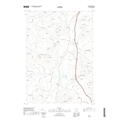 2019 Map of Lewis, 2019 Print