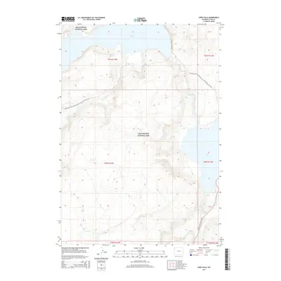 2015 Map of Lewis Falls, 2015 Print