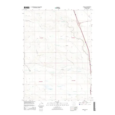 2015 Map of Lewis Flat, 2015 Print