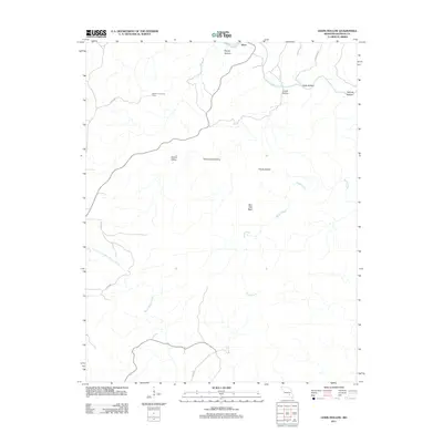 2011 Map of Lewis Hollow, 2011 Print