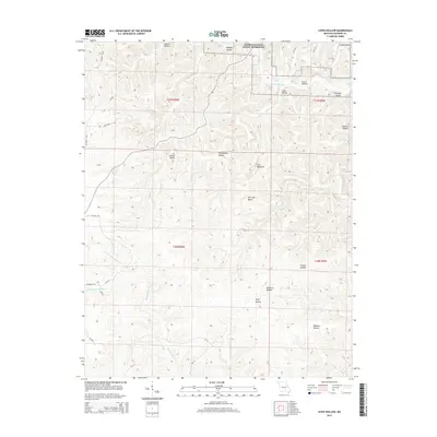 2015 Map of Lewis Hollow, 2015 Print