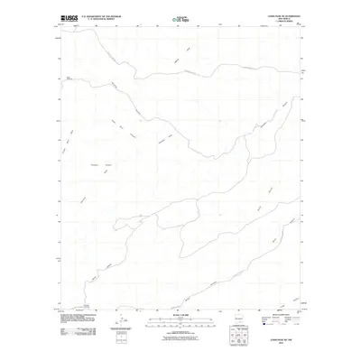 2010 Map of Lewis Peak NE, 2010 Print