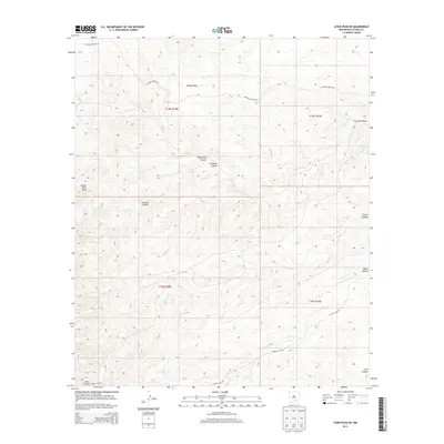 2013 Map of Lewis Peak NE, 2013 Print