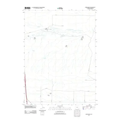 2012 Map of Lewis Ranch, 2012 Print