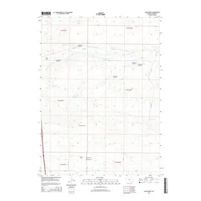 2015 Map of Lewis Ranch, 2015 Print