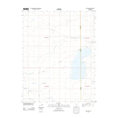 2013 Map of Lewis Ranch, 2013 Print