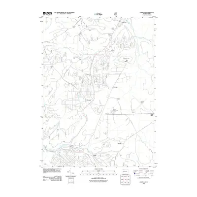 2011 Map of Lewis Run, 2011 Print
