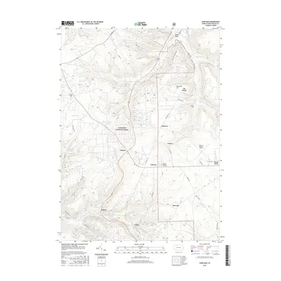 2016 Map of Lewis Run, 2016 Print