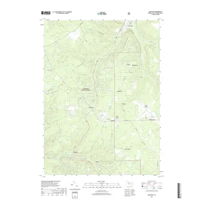 2019 Map of Lewis Run, 2019 Print