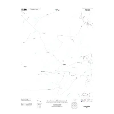 2013 Map of Lewis Swamp, 2013 Print