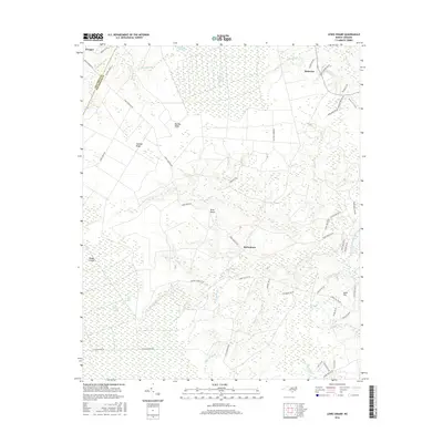 2016 Map of Lewis Swamp, 2016 Print