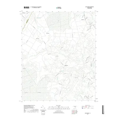 2019 Map of Lewis Swamp, 2019 Print