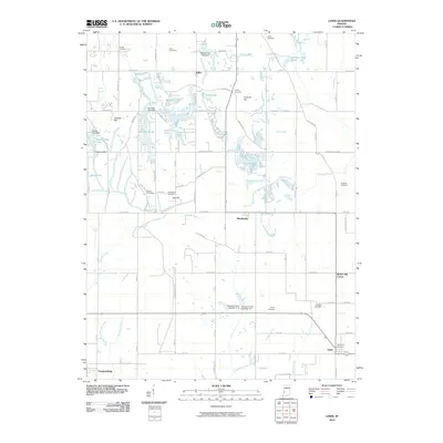 2010 Map of Lewis, 2010 Print