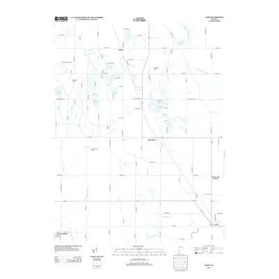 2013 Map of Lewis, 2013 Print