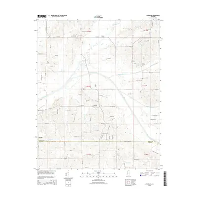 2015 Map of Lewisburg, 2015 Print