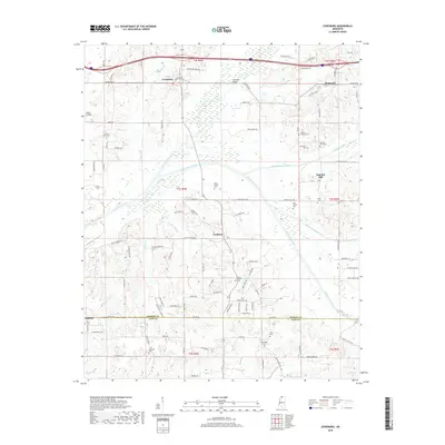 2018 Map of Lewisburg, 2018 Print