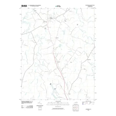 2010 Map of Lewisburg, 2010 Print