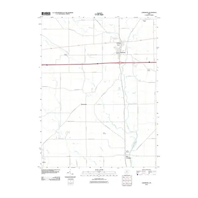 2010 Map of Lewisburg, 2010 Print
