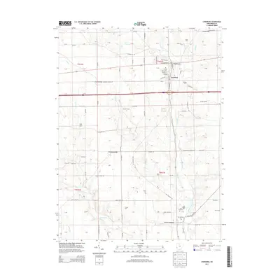 2013 Map of Lewisburg, 2013 Print