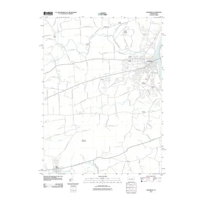 2010 Map of Lewisburg, 2010 Print