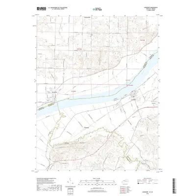 2019 Map of Lewisport, 2019 Print