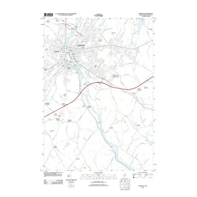 2011 Map of Lewiston, 2011 Print