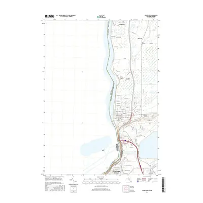 2016 Map of Lewiston, 2016 Print