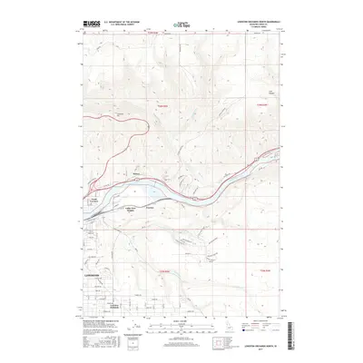 2017 Map of Lewiston Orchards North, 2017 Print
