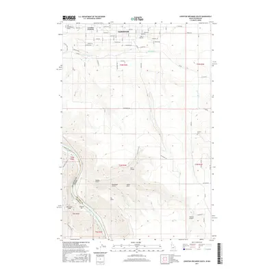 2017 Map of Lewiston Orchards South, 2017 Print