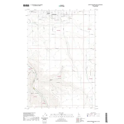 2020 Map of Lewiston Orchards South, 2020 Print