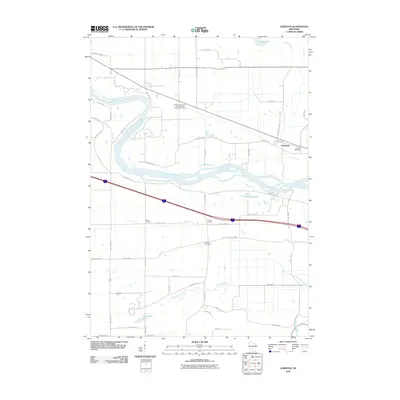 2010 Map of Lewiston, 2010 Print
