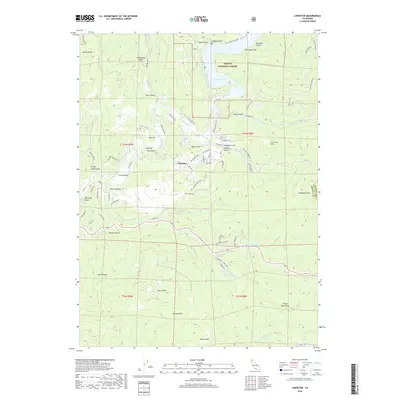 2018 Map of Lewiston, 2018 Print