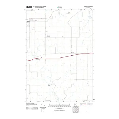 2010 Map of Lewiston, 2010 Print