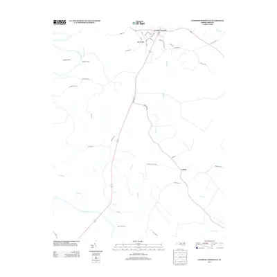 2013 Map of Lewiston Woodville, 2013 Print