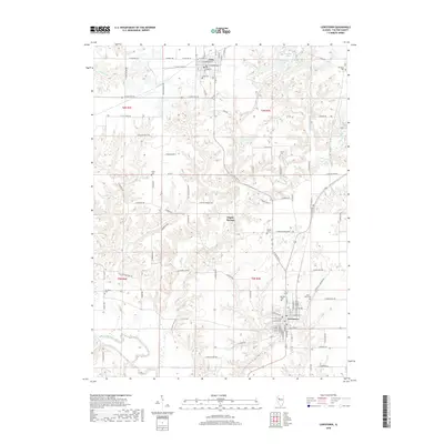 2018 Map of Lewistown, 2018 Print