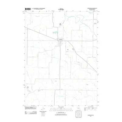 2012 Map of Lewistown, 2012 Print