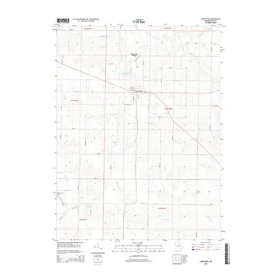 2014 Map of Lewistown, 2014 Print