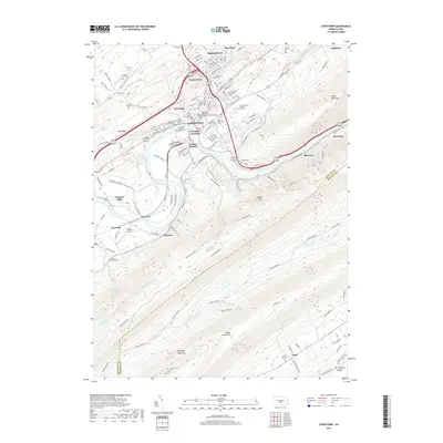 2019 Map of Lewistown, 2019 Print