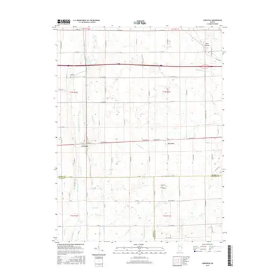 2016 Map of Lewisville, 2016 Print